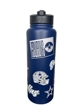 NWT Logo Brands Dallas Cowboys 34oz. Dreamweave Quencher Bottle